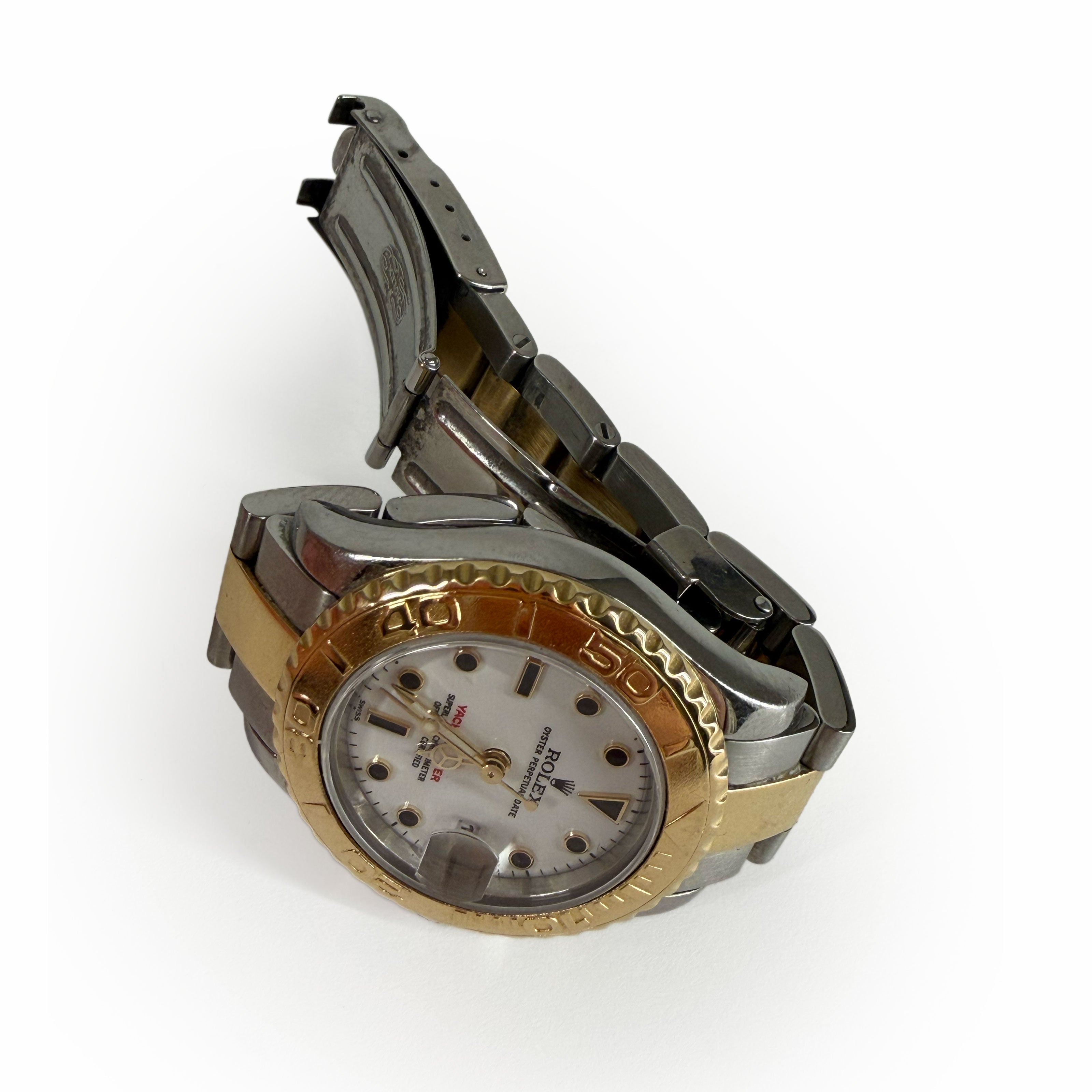 Rolex Damenuhr St/Gold Lady Yacht-Master