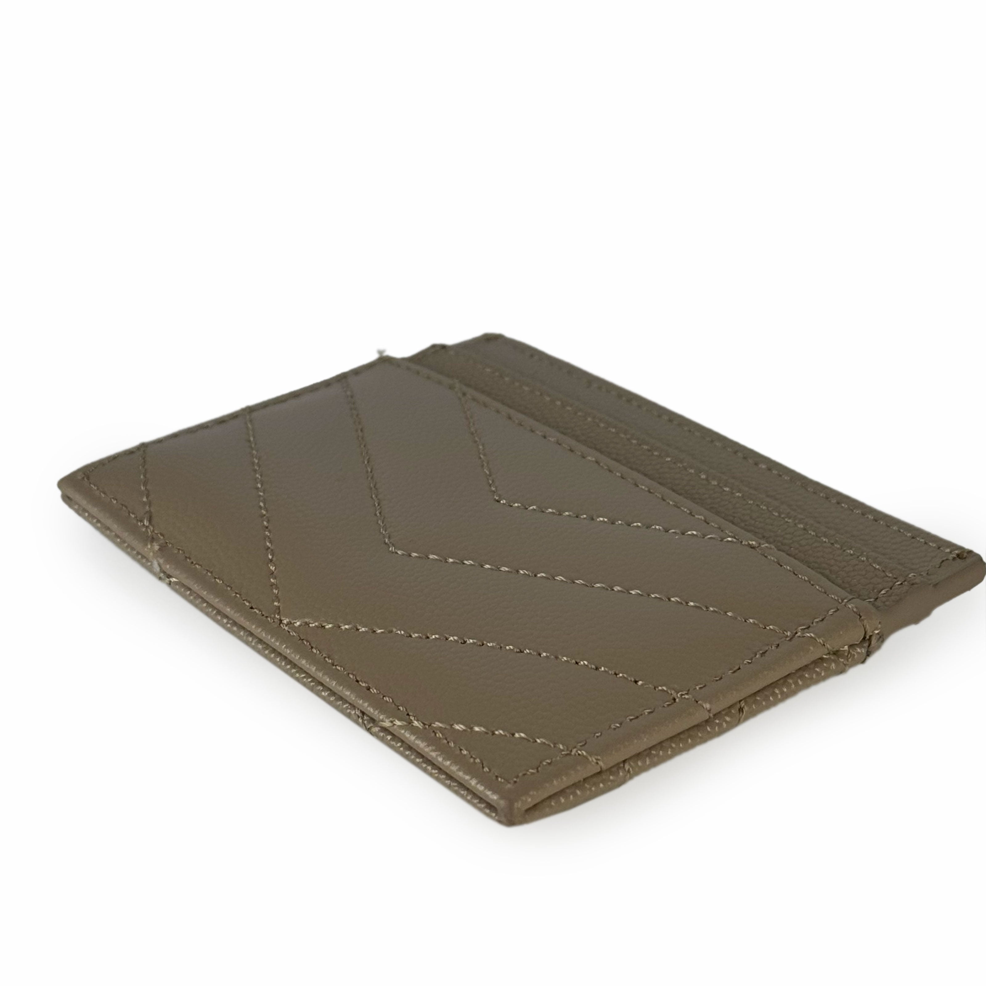 Saint Laurent Card Holder Beige