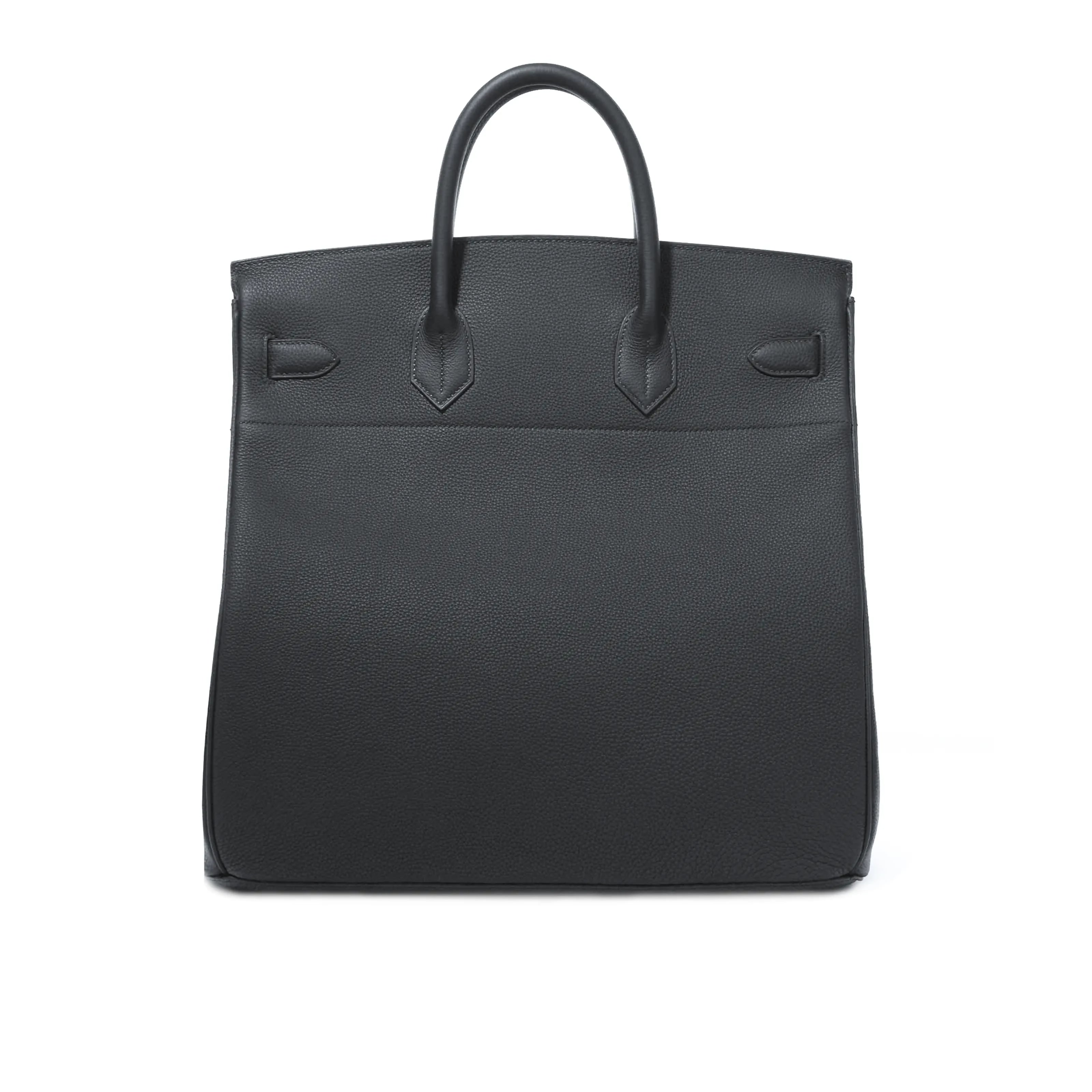 Hermès Haut à Courroies 40 HAC Travel Bag in Ardoise Togo Leather with Palladium Hardware 3