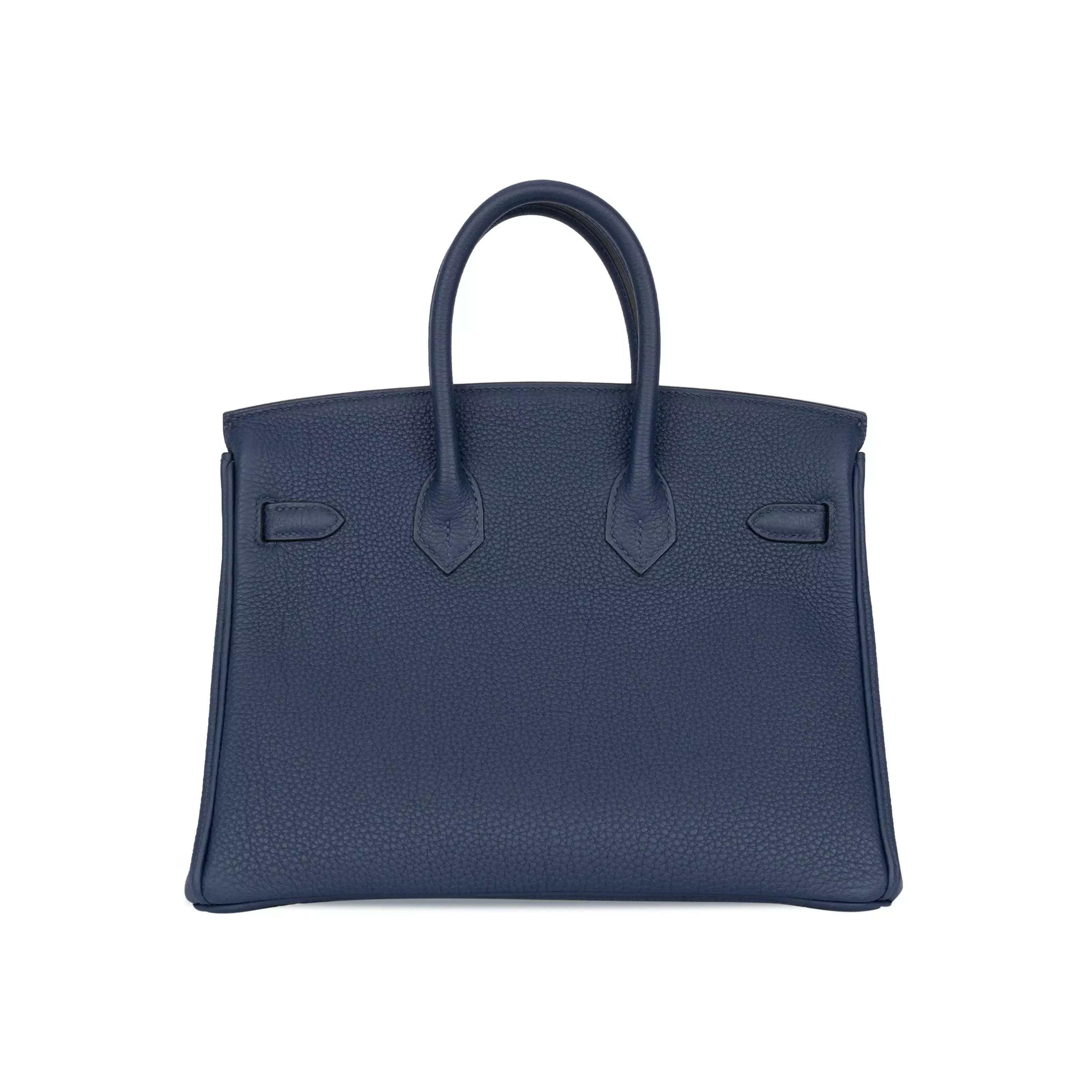 Hermès Birkin 25 Togo Bleu de Prusse PHW  2