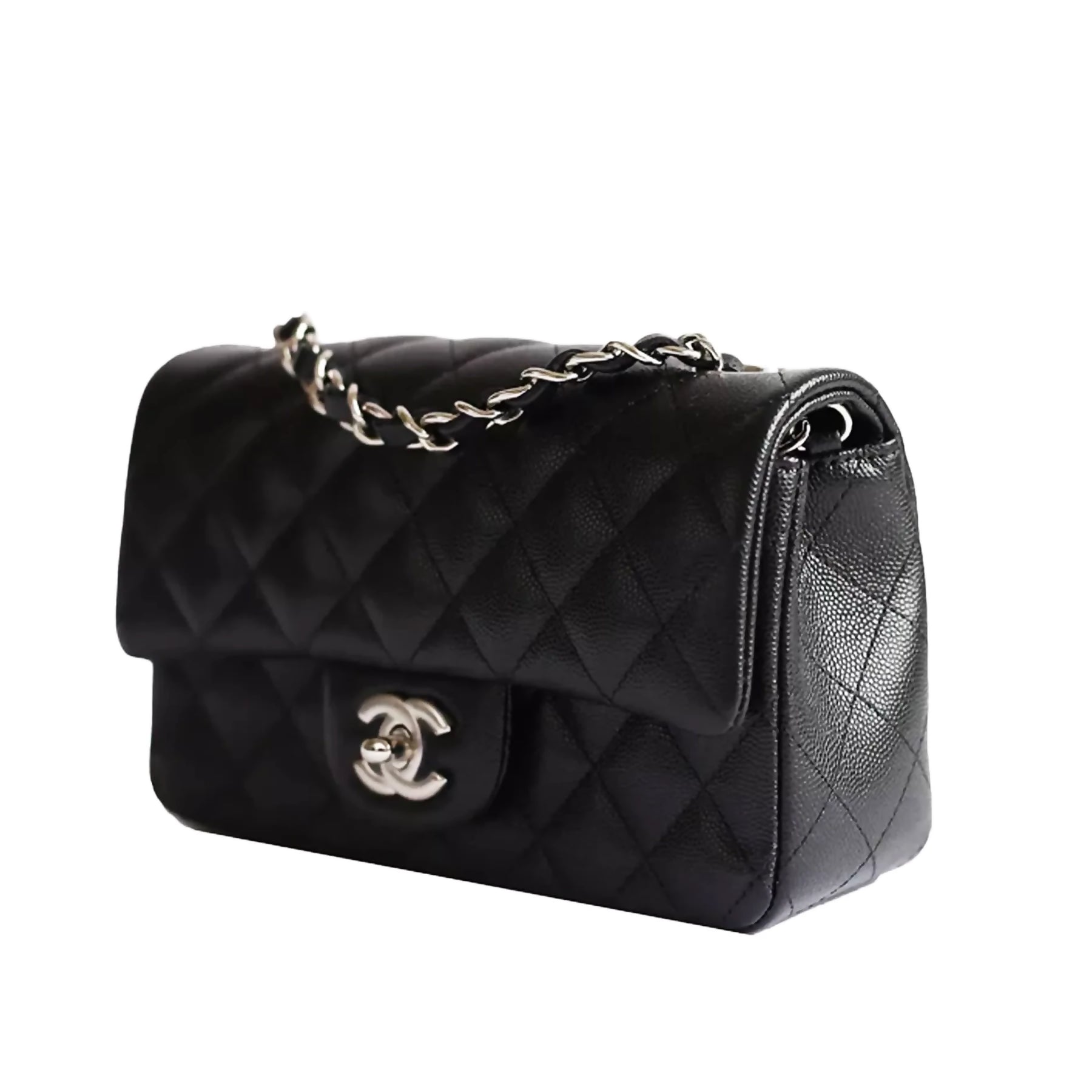 chanel-mini-rectangular-classic-flap-bag-black-caviar-shw-side